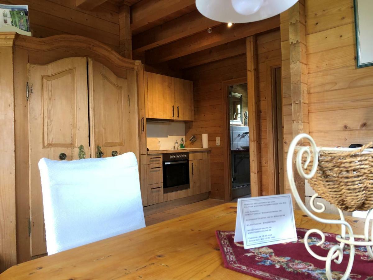 Ferienwohnung Romantik Im Roten Haus Фюссен Экстерьер фото