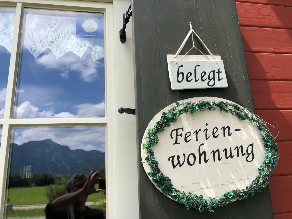 Ferienwohnung Romantik Im Roten Haus Фюссен Экстерьер фото